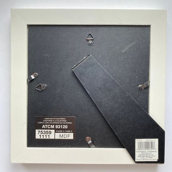 Fuzzy Lotus - Original Art Handmade Watercolor Artwork Painting 10"x10" - Picture 4 of 4